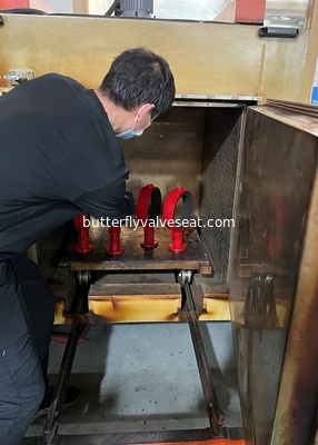 Bonded EPDM ، مقاعد صمام Buna-N المستعبدة لصمام الفراشة المرن
