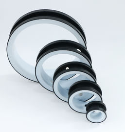 أسود / أخضر PTFE أجزاء صمام فراشة صمام مقعد DN50 - DN600 حجم المنفذ