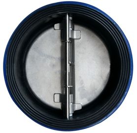 مقعد صمام الفراشة المفلكن مقعد EPDM / NBR مزدوج القرص صمام الاختيار