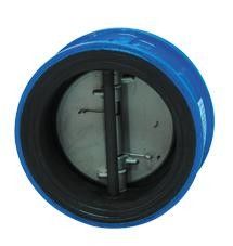 مقعد صمام الفراشة المفلكن مقعد EPDM / NBR مزدوج القرص صمام الاختيار